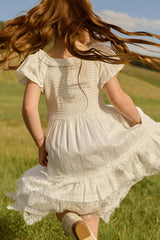 Mini Annalise Dress in Reverie Dobby