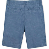 Organic Cotton Chambray Short, Blue