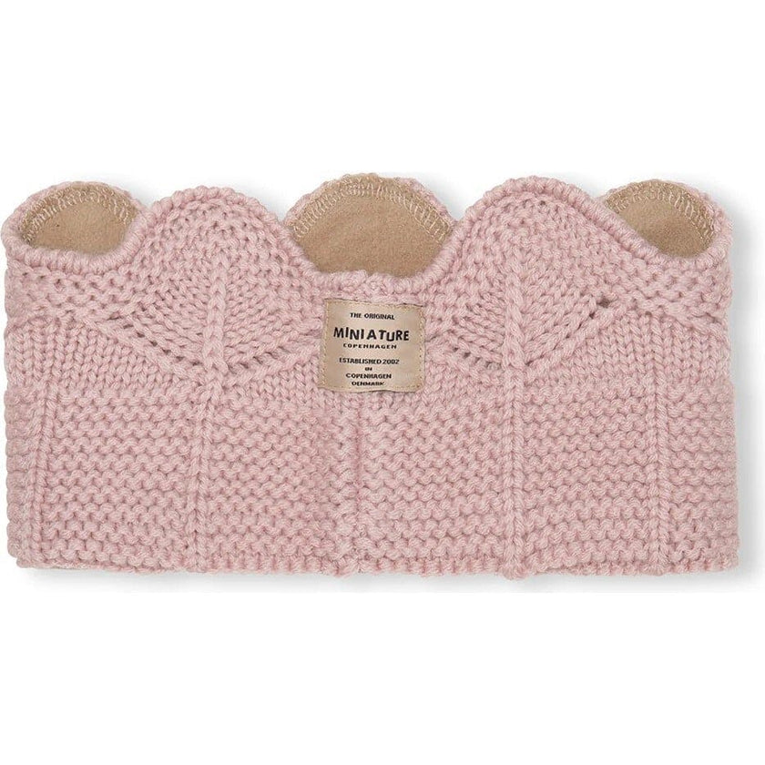 MINI A TURE MATCINNI Fleece Lined Headband - Adobe Rose