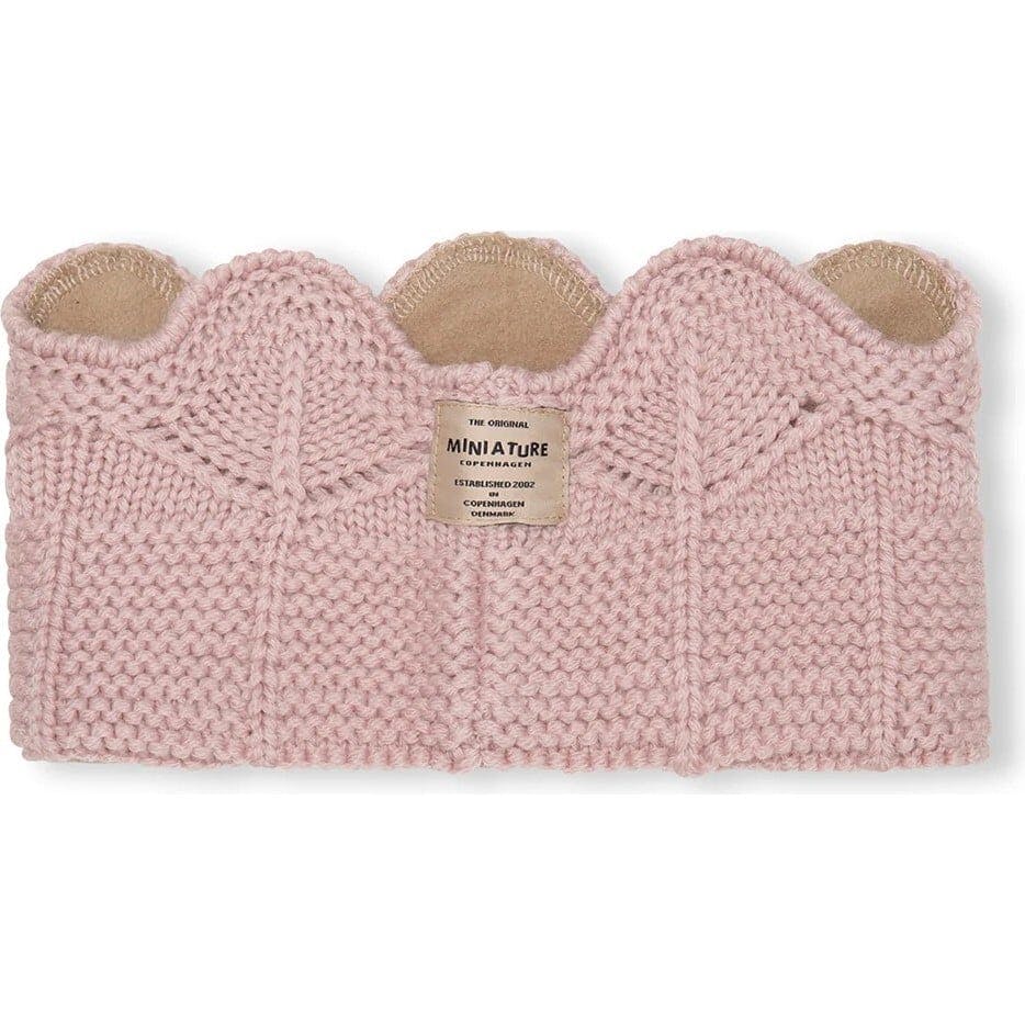 MINI A TURE MATCINNI Fleece Lined Headband - Adobe Rose