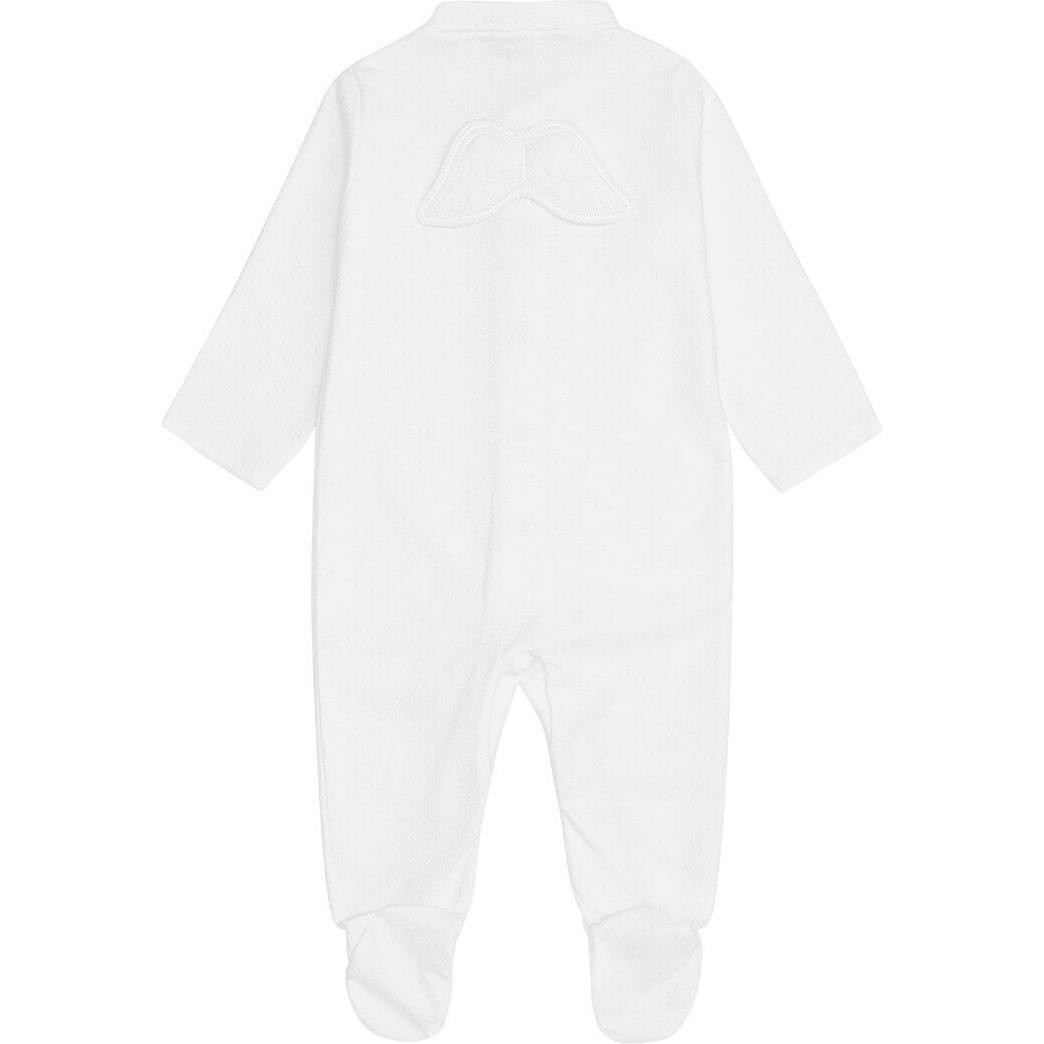 Angel Wing™ Pointelle Sleepsuit - Blue