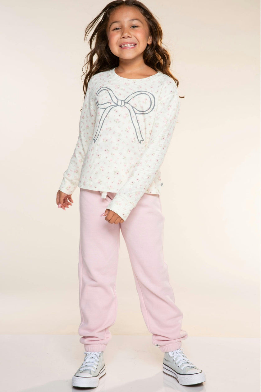 Waffle Long Sleeve Easy Tee