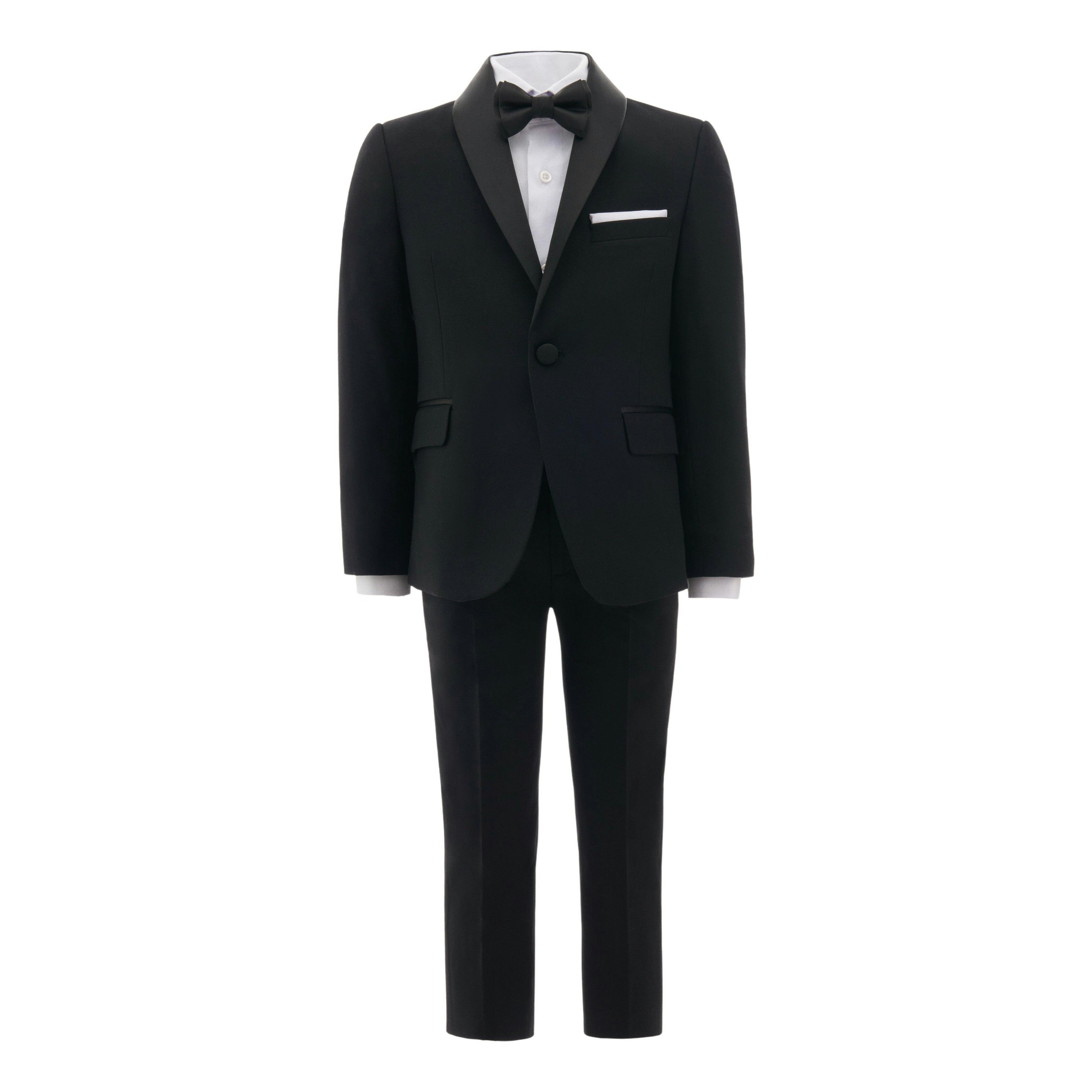 Black Shawl Lapel Suit