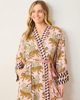 Bagheera - Satin Robe - Blush