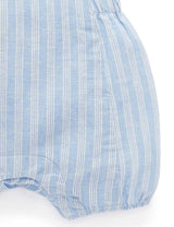 Short Leg Overall Set Laguna Stripe