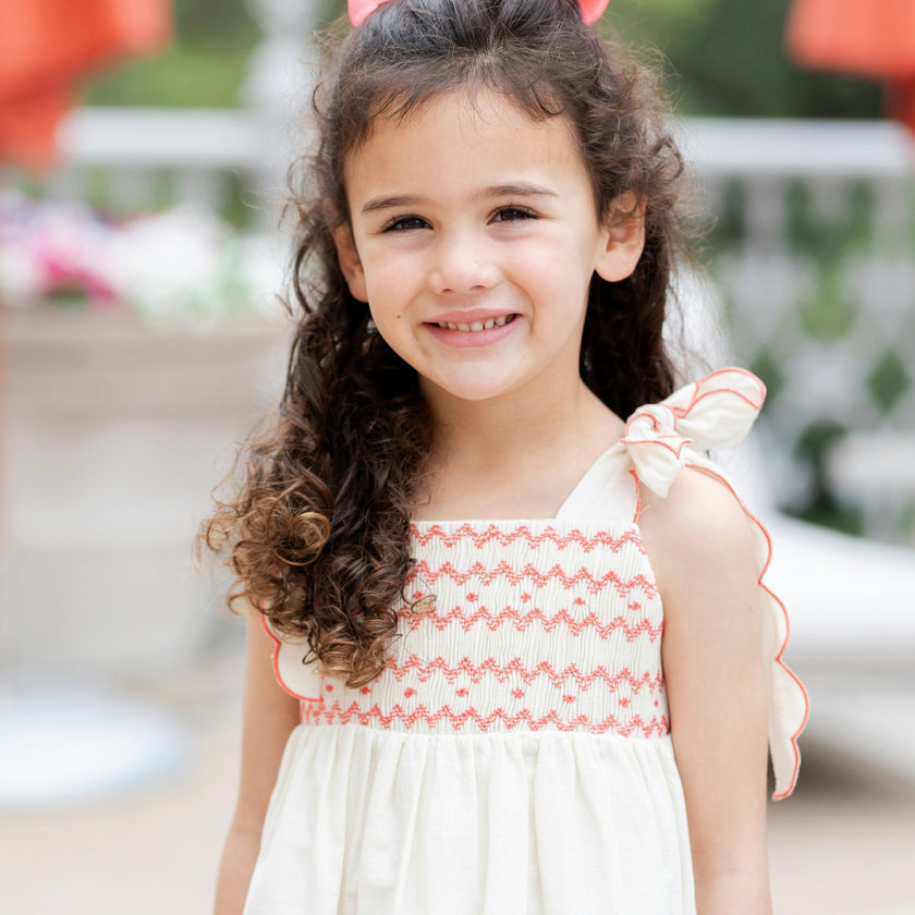 Margot Girl Dress - Shells
