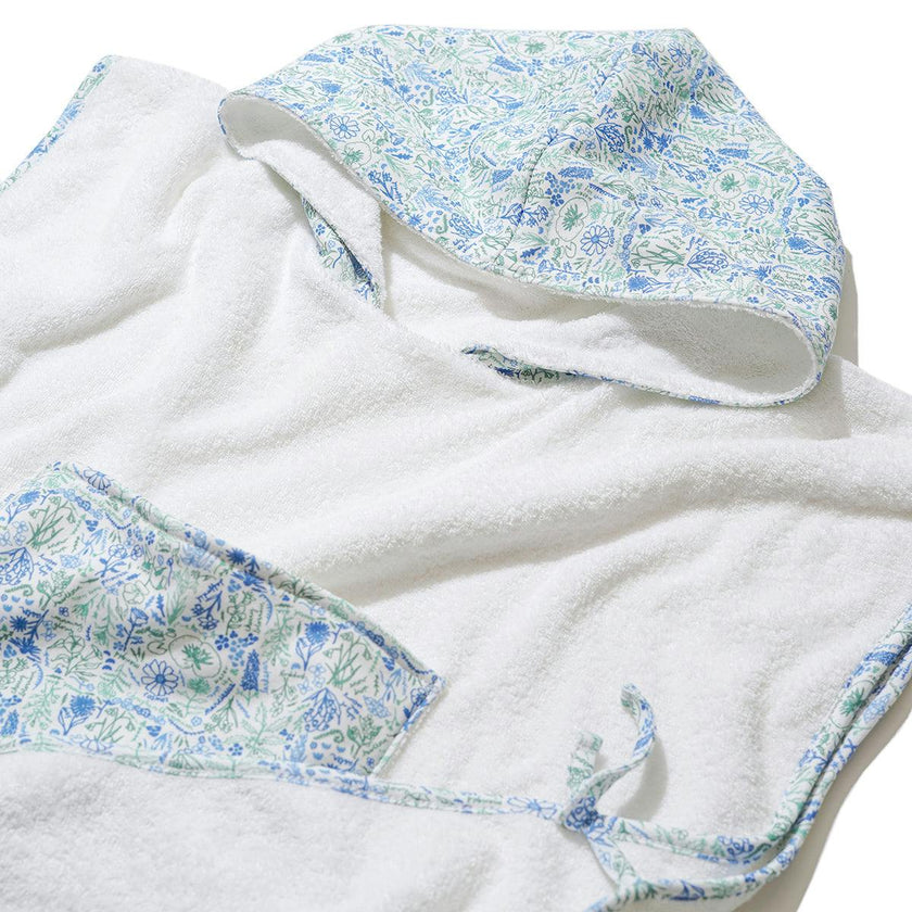 Birth Flowers Hooded Towel