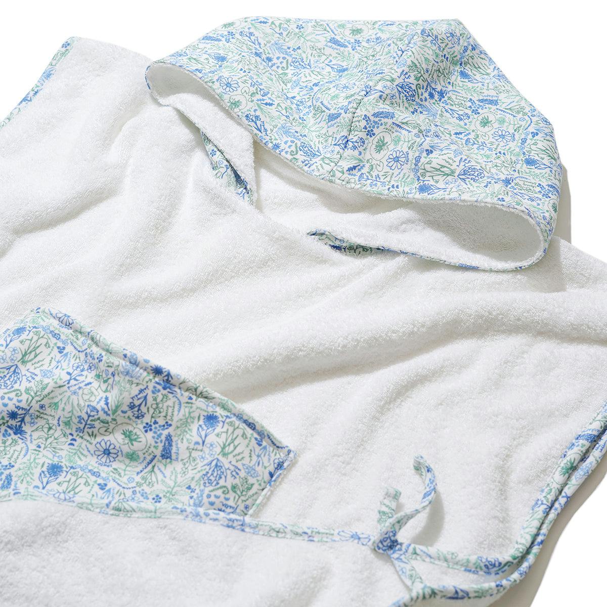 Birth Flowers Hooded Towel