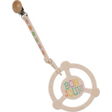 Studio Oh! Silicone Teether Ring With Detachable Clip