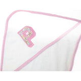 Custom Embroidered Floral Hooded Towel