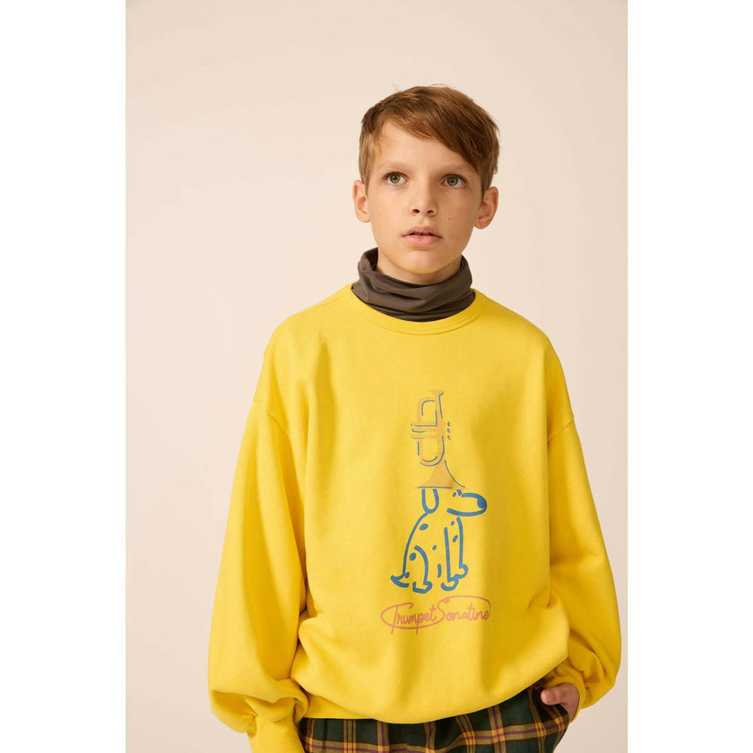 Organic Weekend Sweatshirt in Midnight Slate