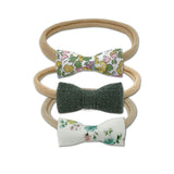 LuluLuvs Itty Bitty Bow Baby Headbands