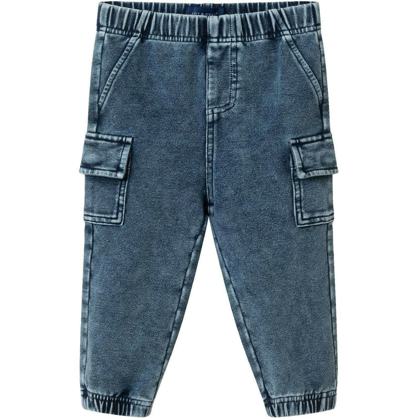 Infant Buttondown Denim Jogger Set
