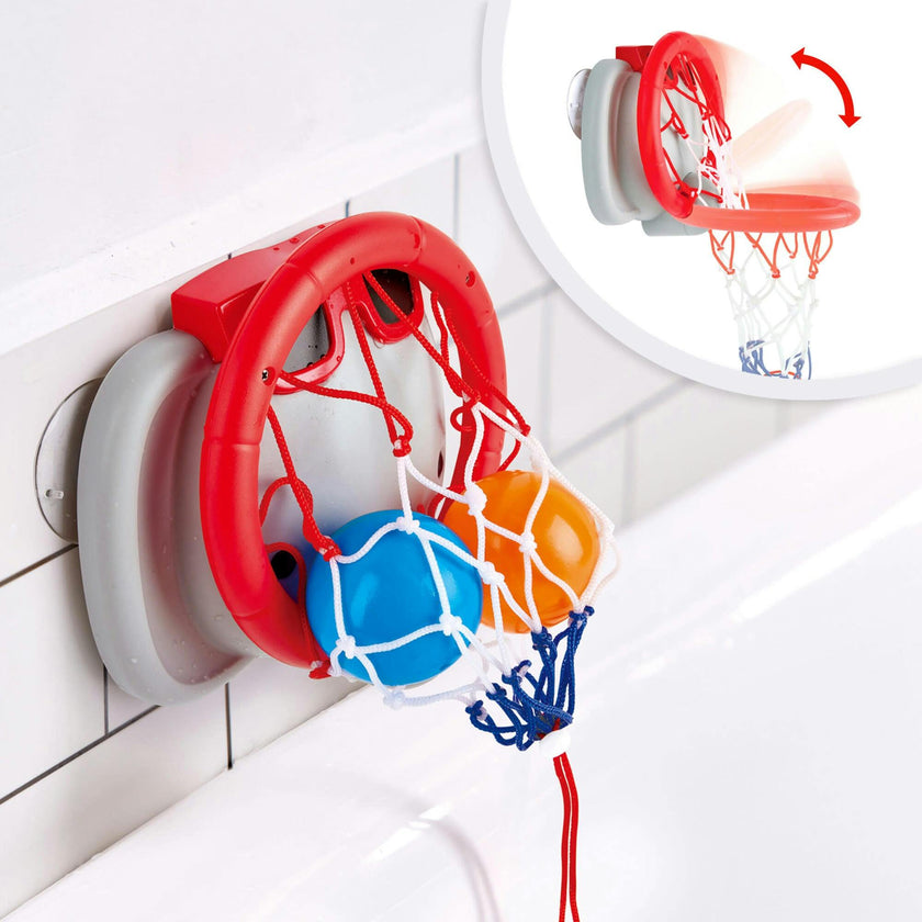 : Pal Bathtub Basketball Hoop W/ 4 Soft Balls