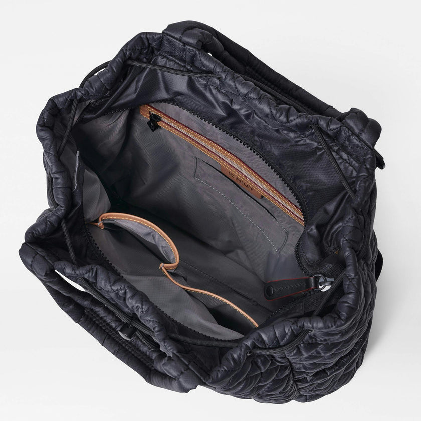 Black Metro Convertible Backpack