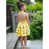 Tie Back Dress in Farmer’s Market
