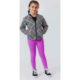 Girls Oversized Drop Shoulder Full-Zip Hoodie
