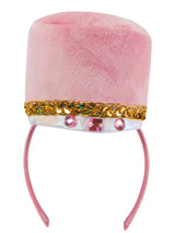 Pink Nutcracker Holiday Dress & Headband for Girls