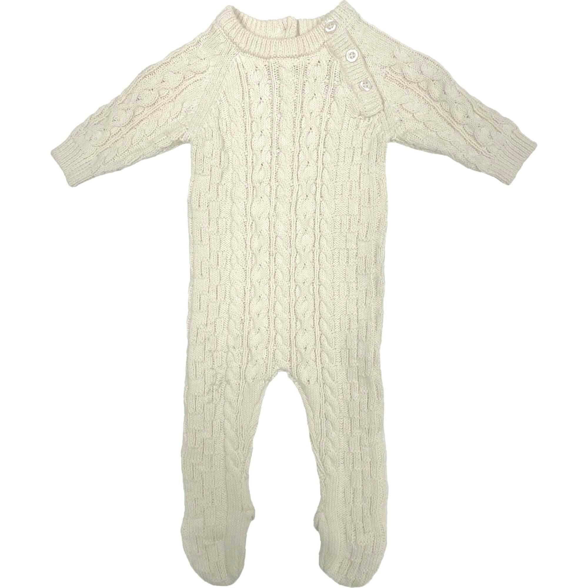 Multi Knit Long Sleeve Footie