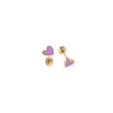 Enamel Heart