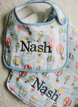 Baby Classic Bib - Up Up & Away