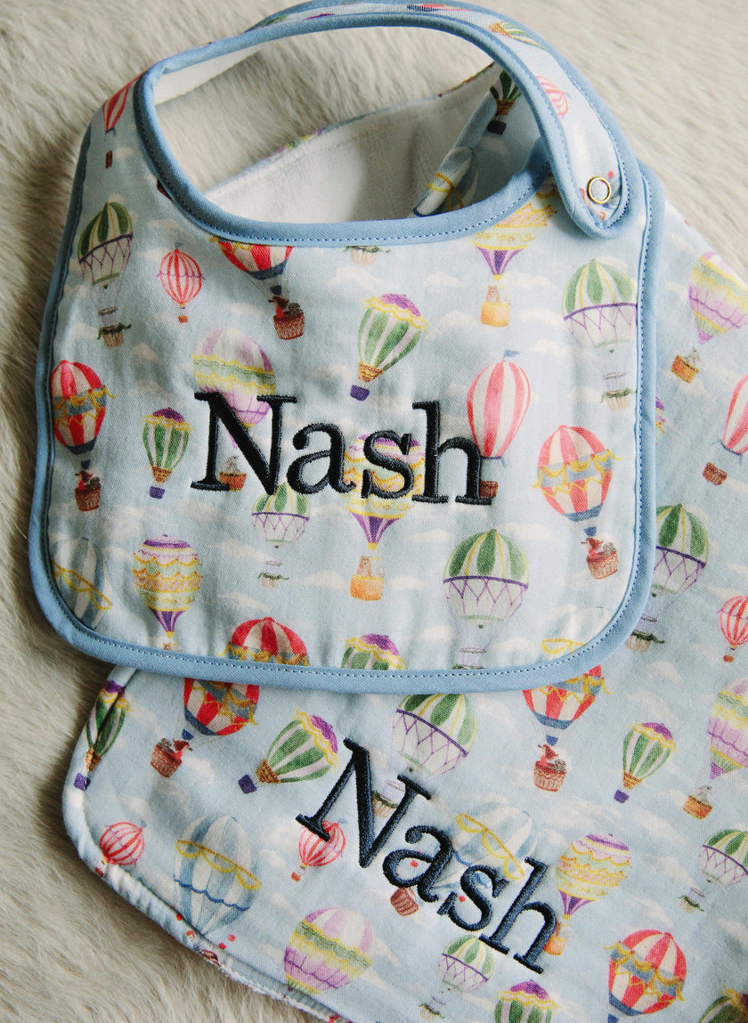 Baby Classic Bib - Up Up & Away