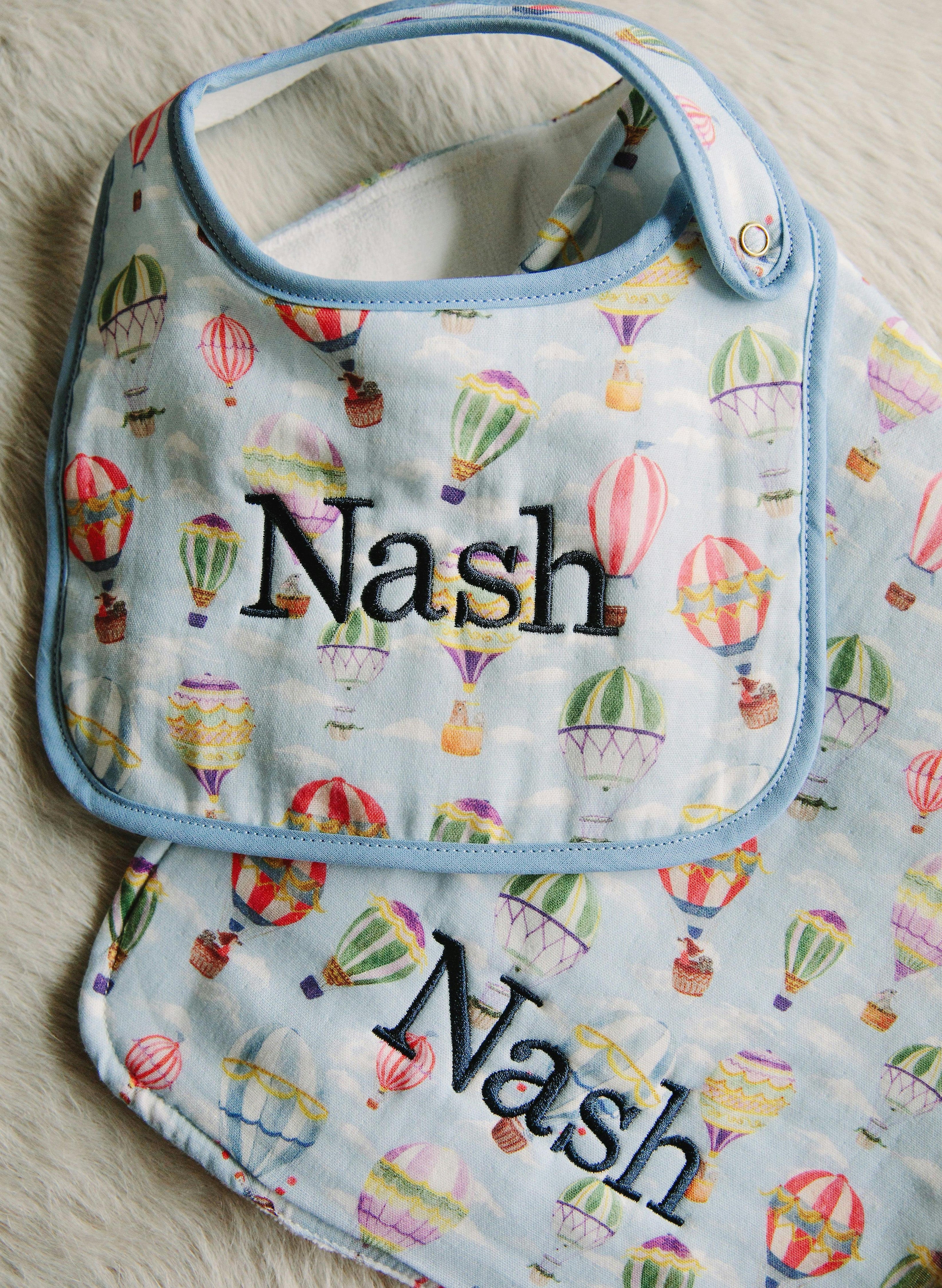 Baby Classic Bib - Up Up & Away