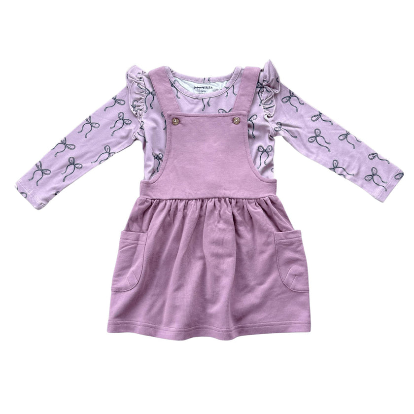 Girls Jumper Set in Hair Bow