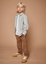The Brown Corduroy Jogger Trousers