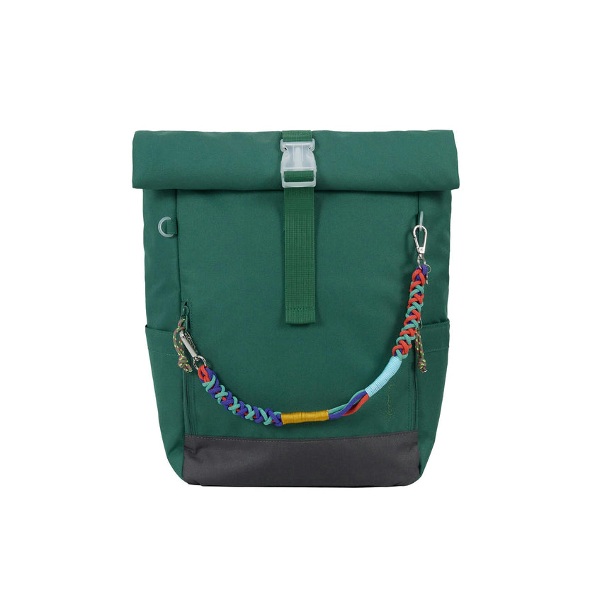 Ari Rolltop Backpack Set | Kara Bag Charm + Chest Strap