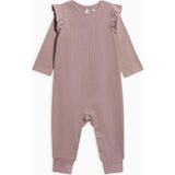 Mila Waffle Knit Flutter Sleeve Romper