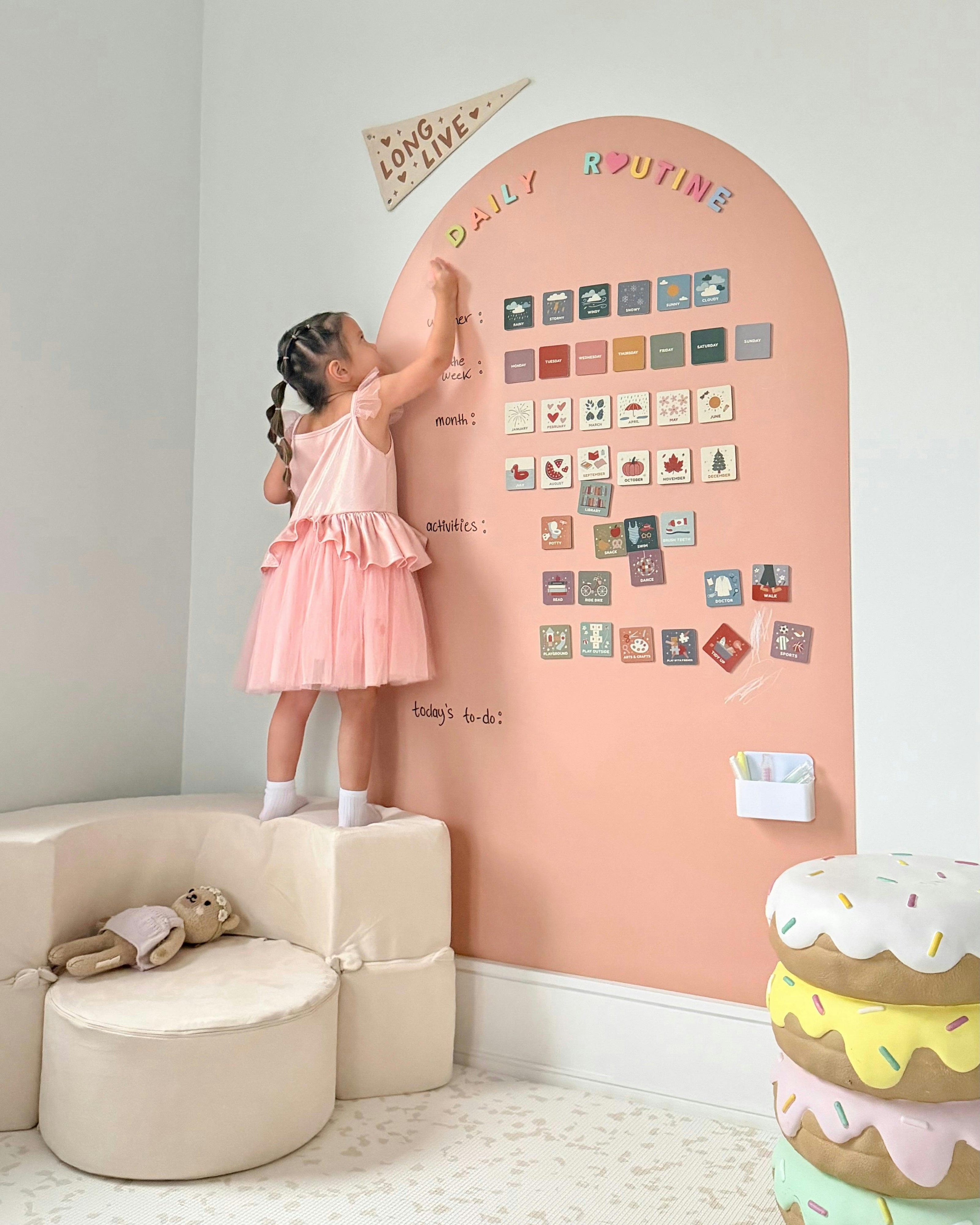 JUMBO Magic Playwall - Arch Magnetic Wall Decal for Kids