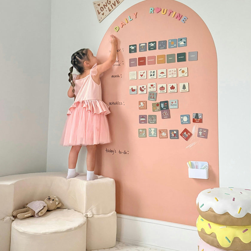 JUMBO Magic Playwall - Arch Magnetic Wall Decal for Kids