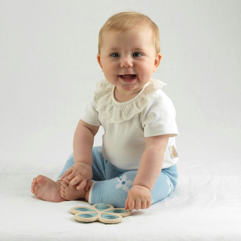 Broderie Collar Bodysuit