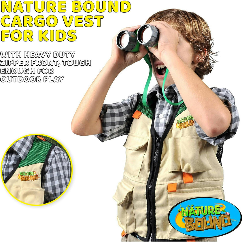 Nature Bound: Cargo Vest - Green & Khaki