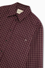 Flair Woman Shirt Winetesting Check