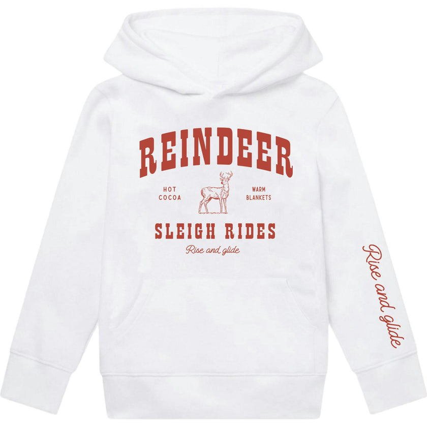Kid's Reindeer Hoodie-Unisex