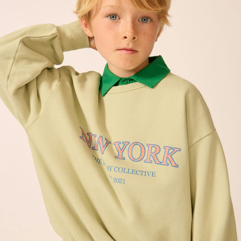 Organic Weekend Sweatshirt in Sonnet Sage