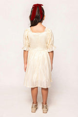 Mini Tindra Dress in Cream Sequin