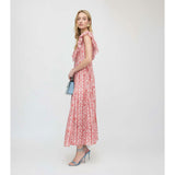 The Milani Dress - Coral Corsica Paisley