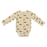 Baby Boy Long Sleeve Bodysuit in Mallard Ducks