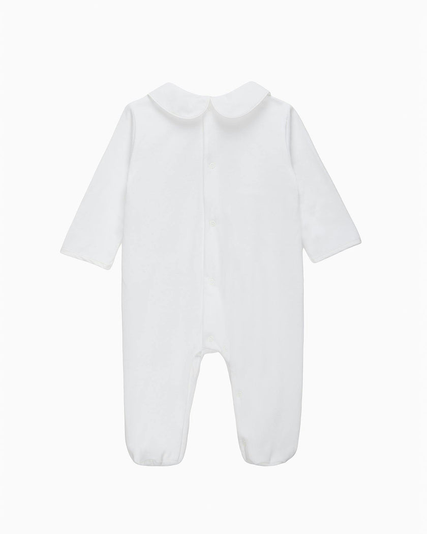 Baby Teddy Smocked Onesie