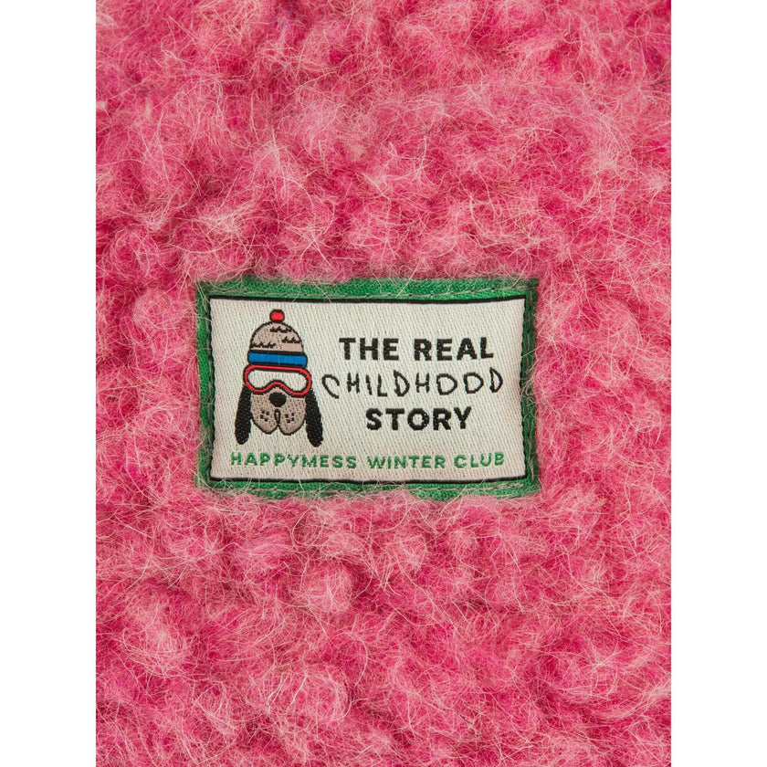 children's merino bucket hat - dusty pink