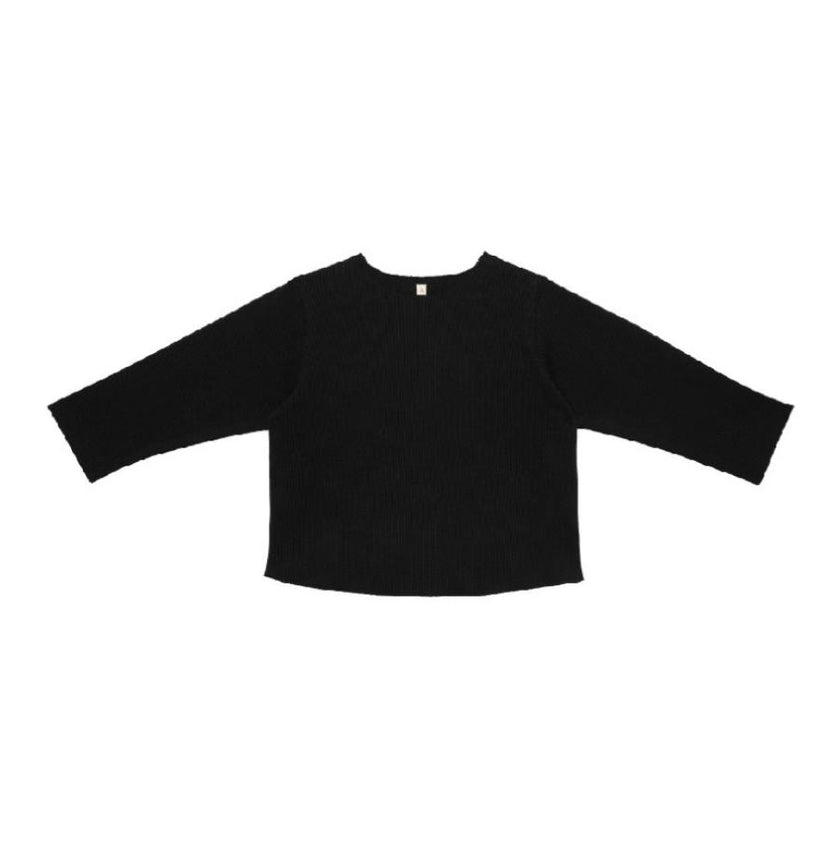 RIB SWEATSHIRT