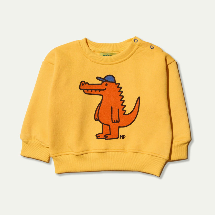 Yellow Classic Croc Sweatshirt