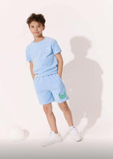 Good Vibes Only Velour Short Set