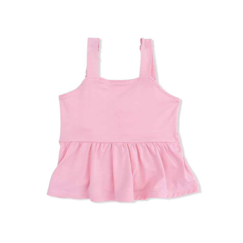 Stars and Stripes - Peplum Tank with Baby Bells