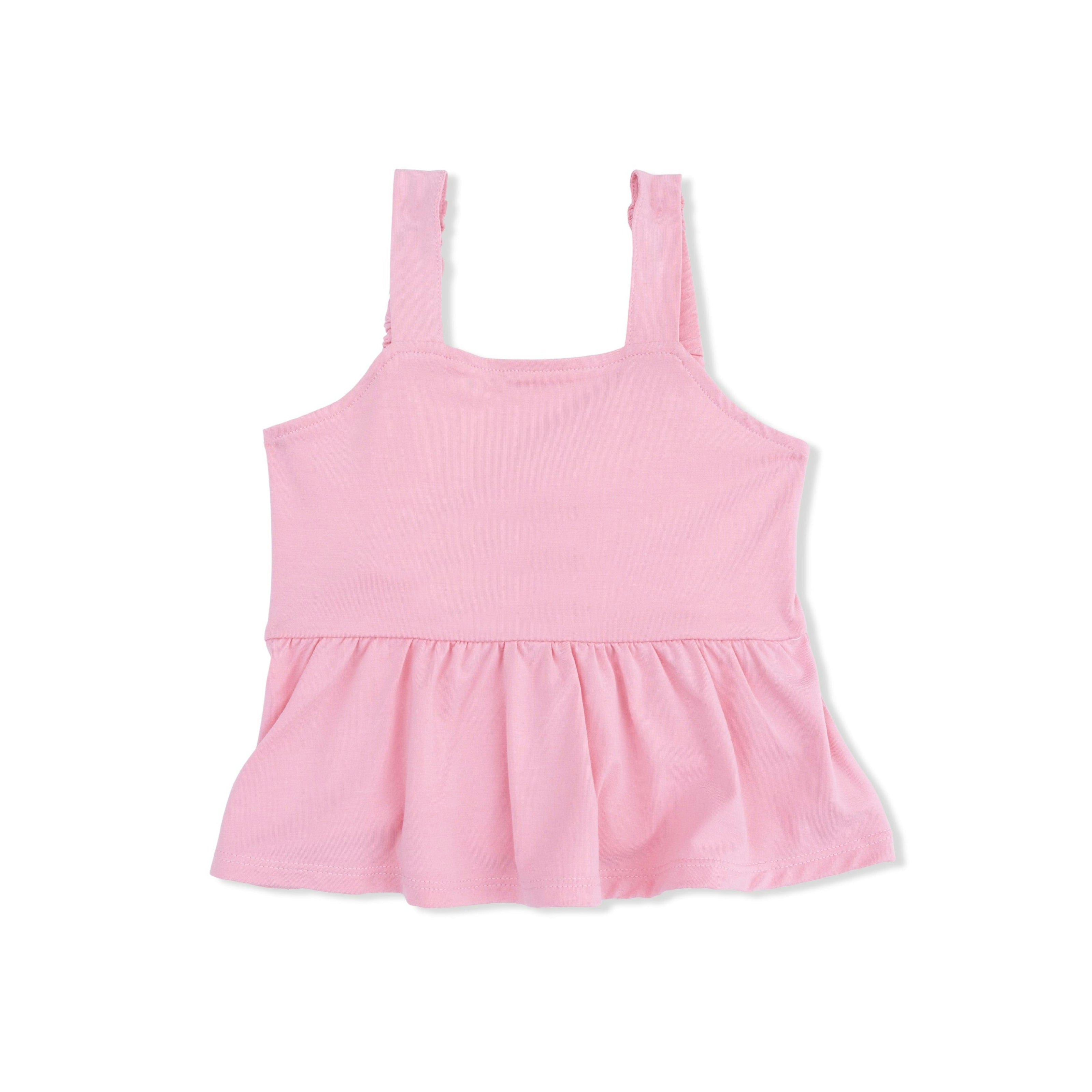 Stars and Stripes - Peplum Tank with Baby Bells