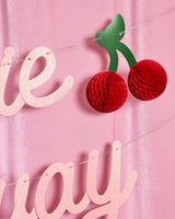 Ma Cherie Banner - 3D glitter banner