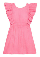 Sadie Dress - Taffy Pink Embroidery
